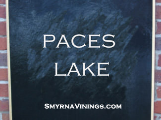Paces Lake in Vinings Homes for Sale