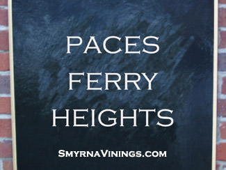 Paces Ferry Heights Homes for Sale