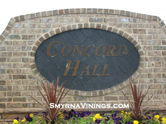 Concord Hall townhomes for sale