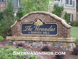 Verandas at Barnes Mill Townhomes for Sale