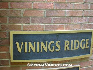 Vinings Ridge townhomes just a stroll from historic Vinings Village