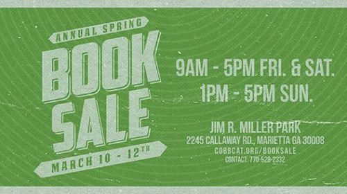 Cobb County Public Library 2017 Spring Book Sale